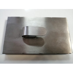 Suport nume pacient, pentru cusca de internari,inox