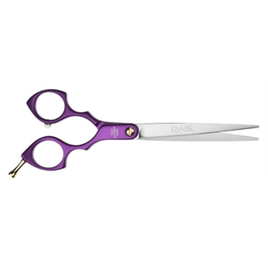 Foarfeca dreapta EHASO 18 cm, maner din aluminiu violet 10122