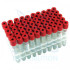 Eprubete biochimie cu Clot Activator (ROSU), 100 buc / cutie