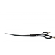 Foarfeca curba REVOLUTION Black Titanium 20cm, 11194 Foarfeca curba REVOLUTION Black Titanium 20cm, 11194