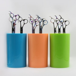 Suport colorat pentru foarfece-roz