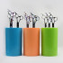 Suport colorat pentru foarfece-roz
