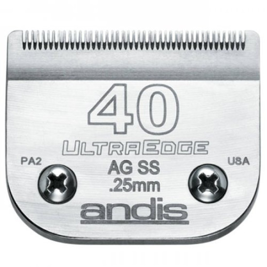 Cutit ANDIS, 0.25 mm, Size 40 Cutit ANDIS, 0.25 mm, Size 40