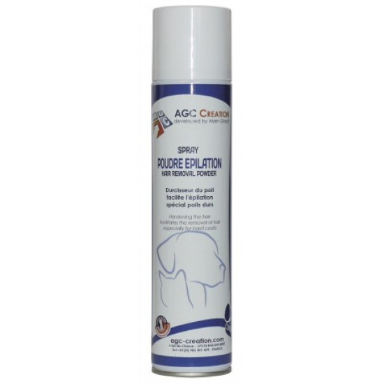 Spray pudra pentru indepartarea parului, AGC CREATION, 300 ml