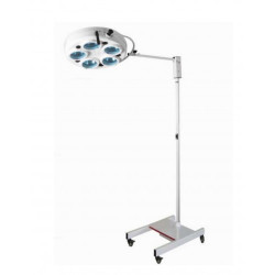 Lampa chirurgie 5 becuri halogen cu picior, 50.000 lux
