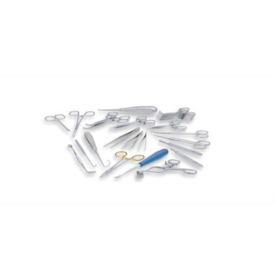 Trusa de chirurgie ptr. tesuturi moi AESCULAP - 27 instrumente VF230R