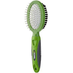 Perie animale mici cu două fețe, 20,5 cm Kerbl 81950 Perie animale mici cu două fețe, 20,5 cm Kerbl 81950