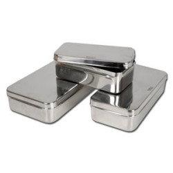 Cutie instrumentar inox, 300x150x60 mm Cutie instrumentar inox, 300x150x60 mm