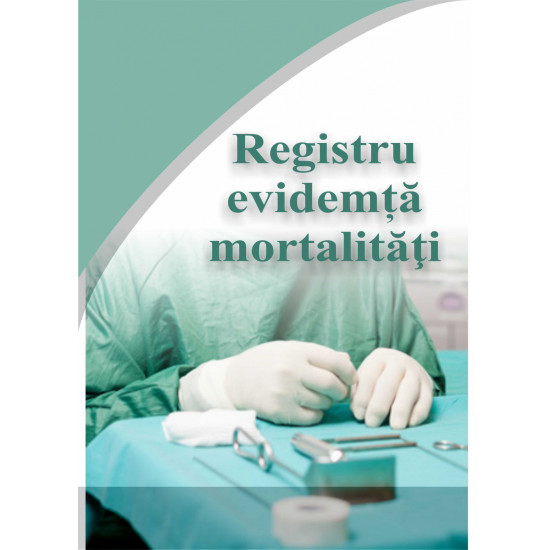 Registru evidenta mortalitatii, A4, 100 file