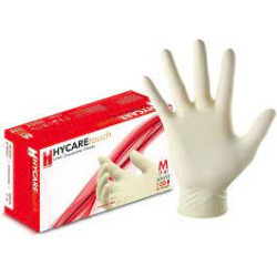 Manusi examinare nesterile latex nepudrate, 100 buc/cutie