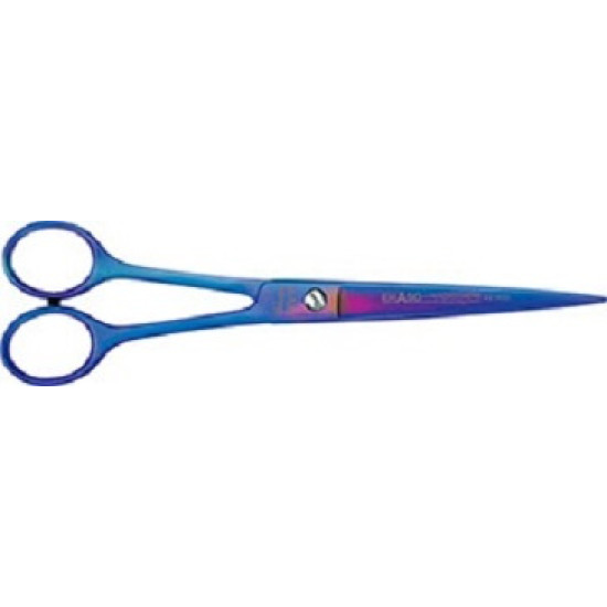 Foarfeca dreapta albastra din titan EHASO 19 cm 13205
