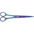 Foarfeca dreapta albastra din titan EHASO 19 cm 13205