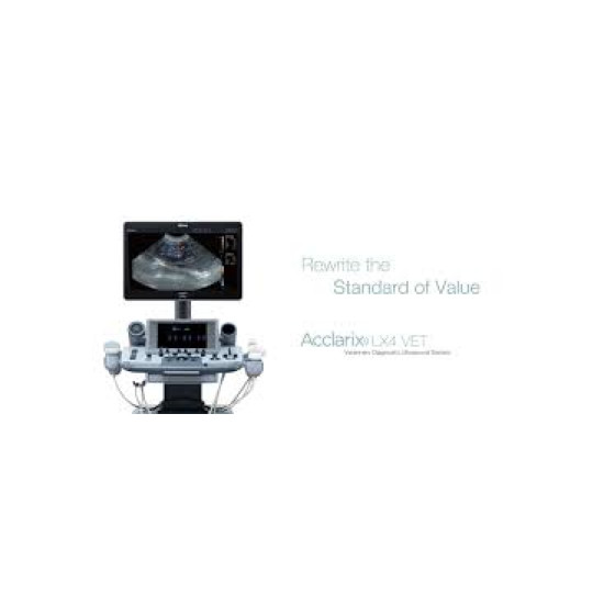 ECOGRAF VETERINAR DOPPLER COLOR ACCLARIX LX4 VET