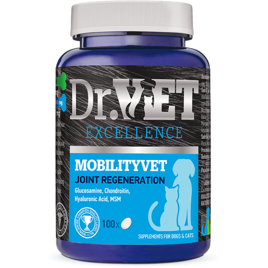 DR VET supliment nutritiv MOBILITYVET 100 gr DR VET supliment nutritiv MOBILITYVET 100 gr