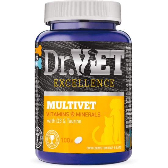 DR VET supliment nutritiv MULTIVET 100gr