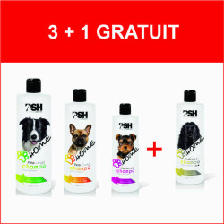 PACHET 3 + 1 gratuit Sampon PSH