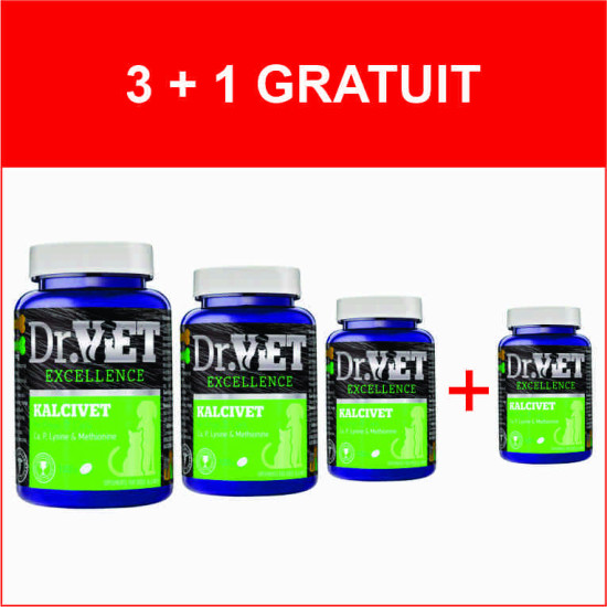 PACHET 3 + 1 gratuit KALCIVET