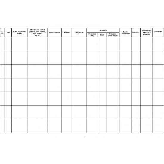 Registru consultatii A4 x 100 file