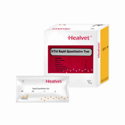 Test rapid Q fcTnl TROPONINA CARDIACA felina pentru analizor imunofluorescență veterinară Healvet