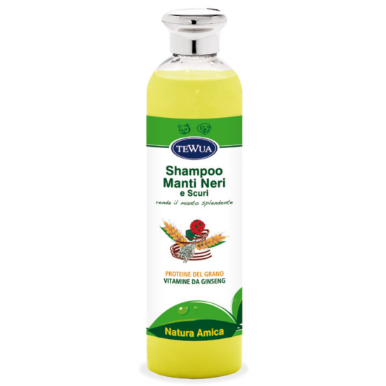 Sampon pentru blana neagra, cu ginseng, 250 ml, Tewua Sampon pentru blana neagra, cu ginseng, 250 ml, Tewua
